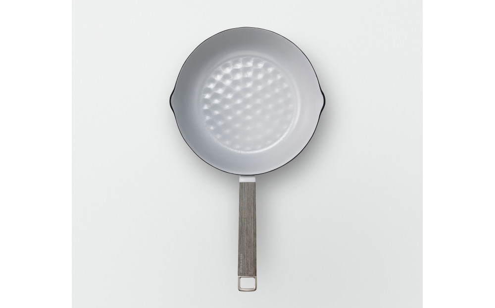 VERMICULAR YUKIHIRA 20cm ＆ドロップリッド＆専用ステンレスリッド（オイスターグレー） | 鍋 なべ 雪平鍋 調理器具 キッチン用品 VERMICULAR 鋳物ホーロー鍋 片手鍋 日本製 ガス火 ガス IH IH対応 和食 煮込み みそ汁 高級 おしゃれ ギフト プレゼント 人気 おすすめ 送料無料