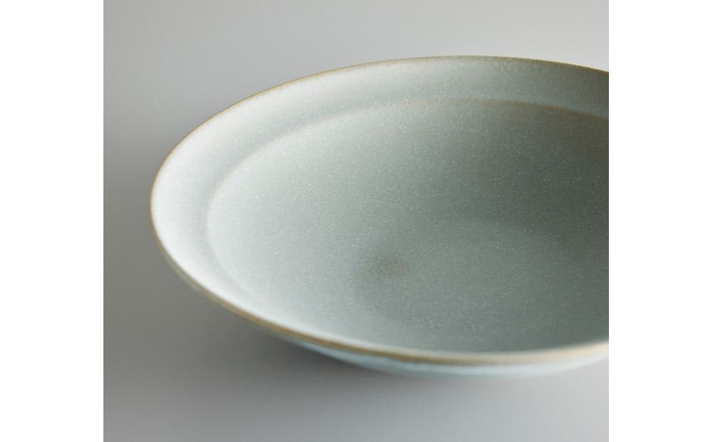 Tableware Shallow Bowl Rimペアセット21cm 霞