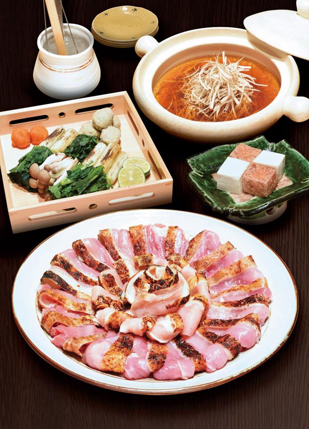 名古屋コーチン完熟鶏?の鶏鍋