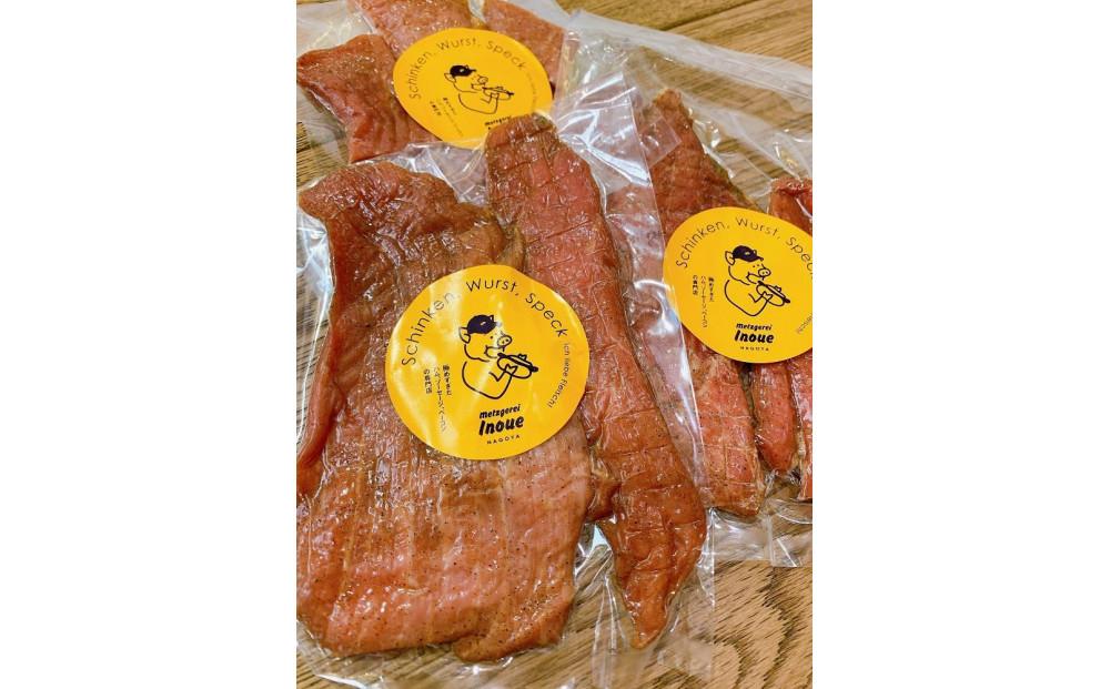 メツゲライ・イノウエ　ポークジャーキー　3パックセット