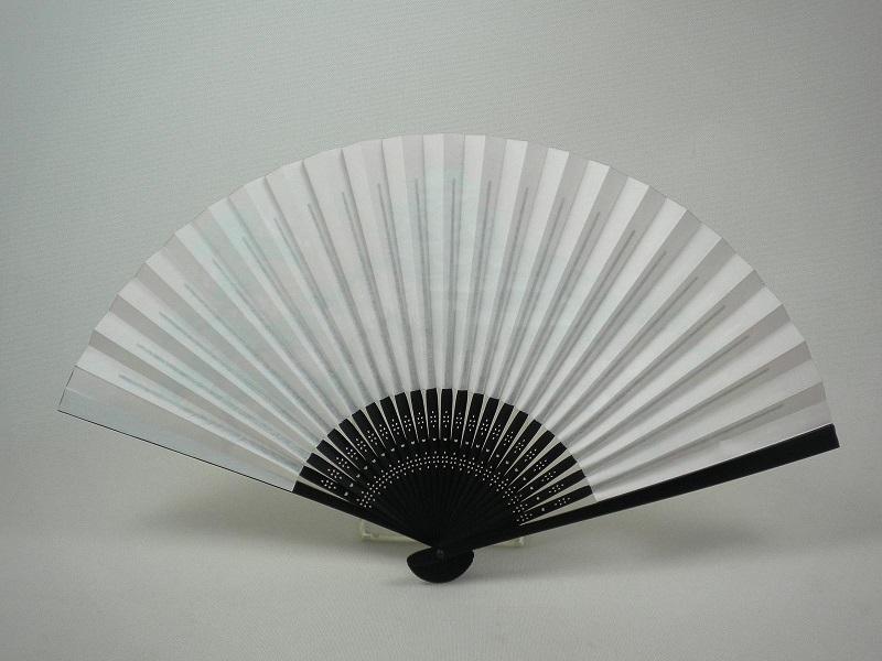 7.5寸ｘ25間  黒染骨  名古屋城桜と松