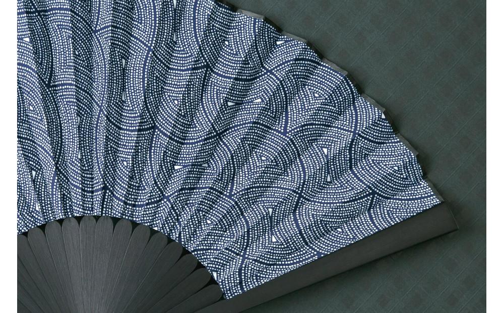 名古屋友禅扇子 分銅と扇