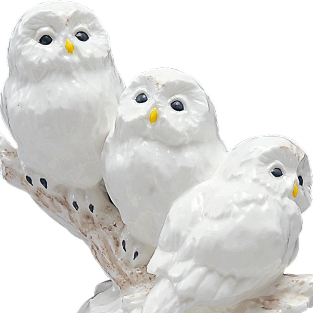 ノリタケ 置物 ”ふくろう三兄弟”