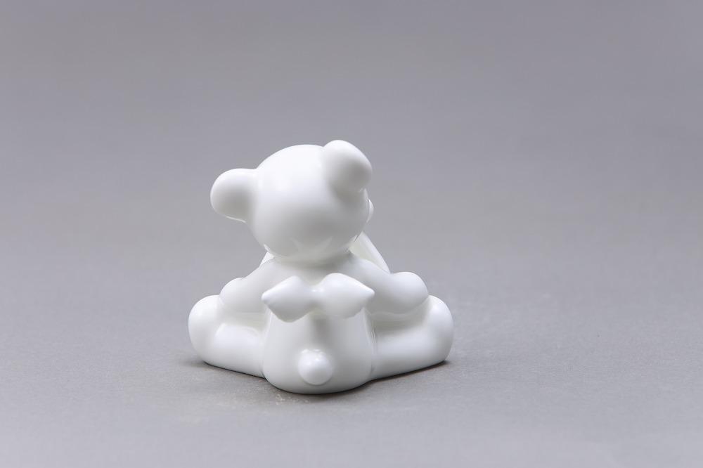 ノリタケの森ベアシリーズ　リングスタンドベア　M062　K177