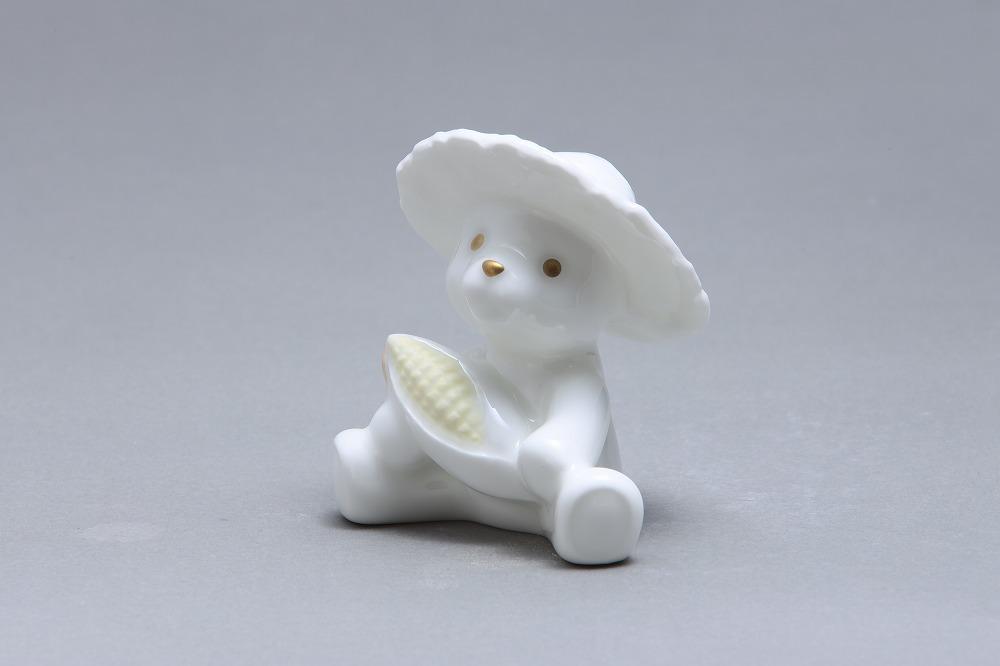 ノリタケの森ベアシリーズ　トウモロコシベア　M034　K084