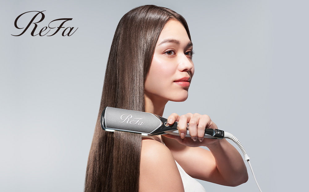 【ホワイト】リファパワーストレートアイロンプロ