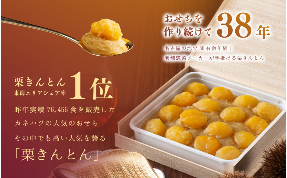【12月27日着】【冷凍】　贅沢栗きんとん　慶春