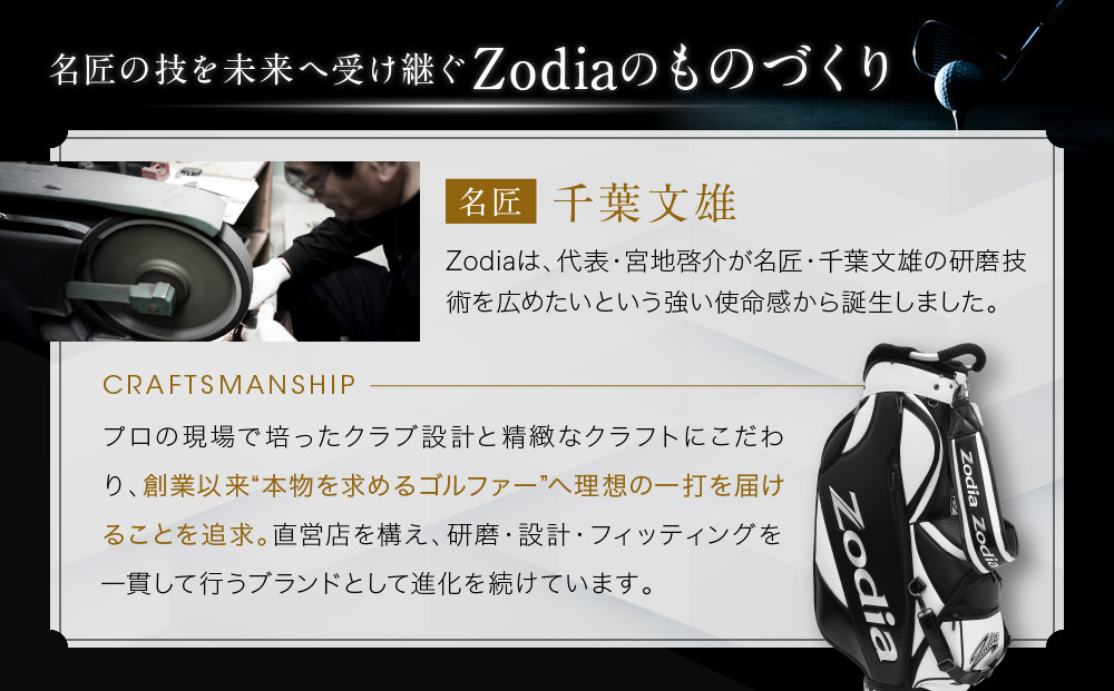 Zodia メタルバッジキャップ