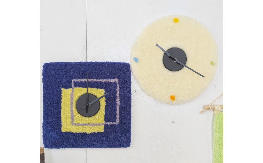 【オーダーメイド】タフティングでつくる世界に1つのオリジナルラグ小物　写真からデザインすることもできます！縦３０ｃｍ×横３０ｃｍ以下の作品