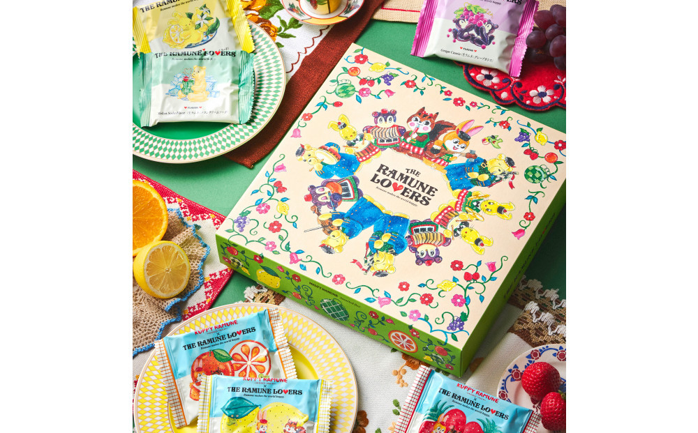 【THE RAMUNE LOVERS】生ラムネ　アソートボックス大　ザ・ラムネラバーズ