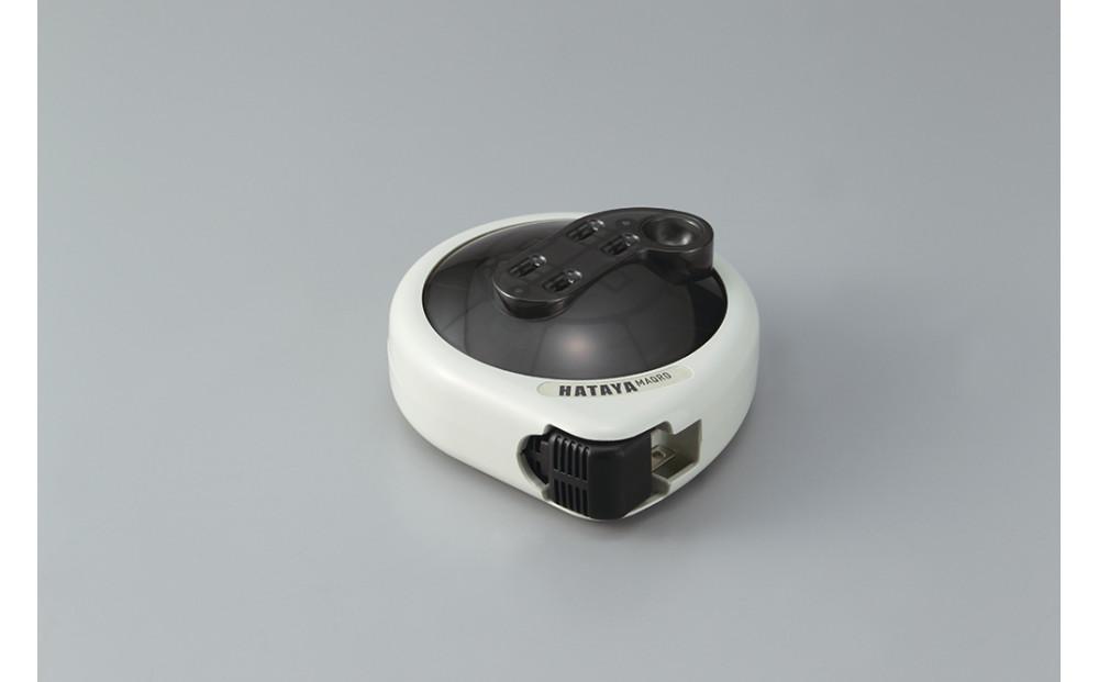 屋内用ホームリール  電線2ｍ巻  マッキュロ MQ-2＜アイボリー＞