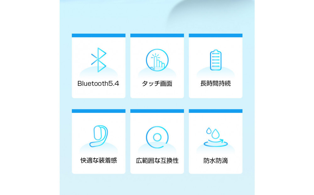 空気伝導イヤホン Bluetooth5.4 2.01インチ液晶付き 【2025最新型 タッチパネル搭載】周囲の音が聞こえる 耳掛け型 TWS＆OWS オープンイヤー式 Hi-Fi高音質 ENCノイズキャンセリング 左右分離型 コンパクト 安定装着 Type‐C充電 携帯便利 90日安心保証付き 日本語取扱説明書
