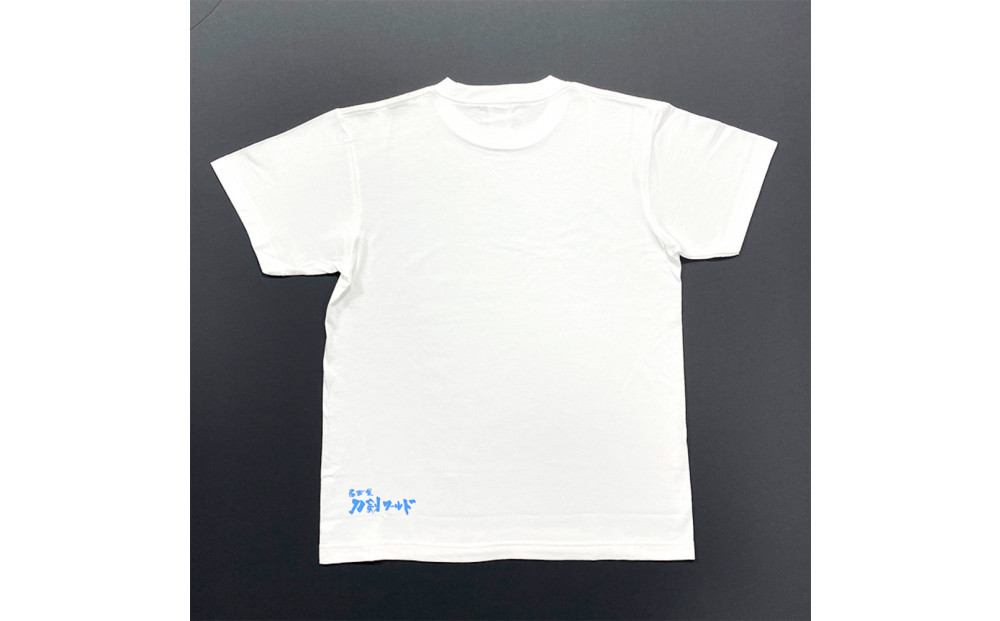 オリジナル【三英傑家紋Tシャツ】Ｓサイズ（ホワイト）／名古屋刀剣博物館