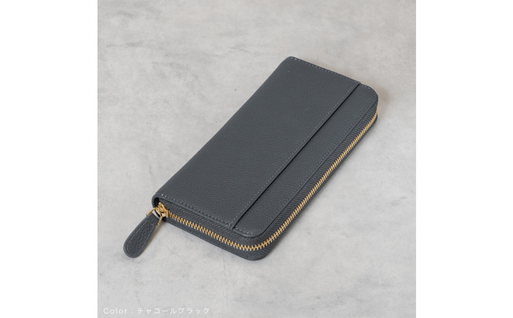 Y-STYLE 魔法の収納ウォレット（LONG）【チャコールブラック】