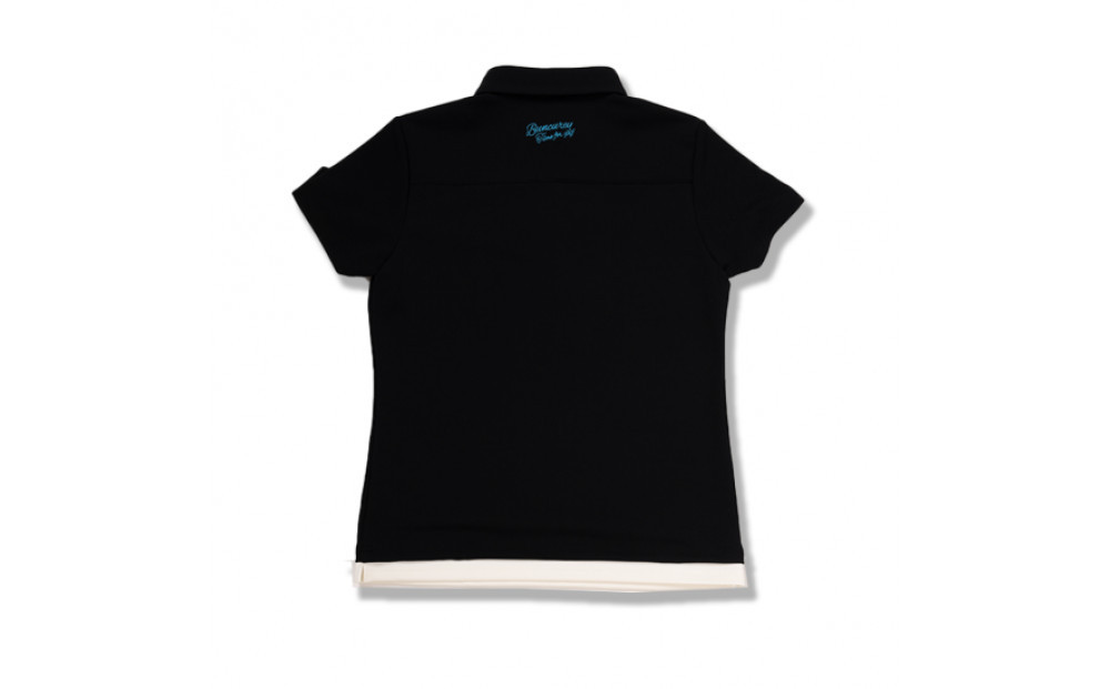 BUNCUREY　ゴルフウェア　半袖ポロシャツ（BL23SS-01-505）ブラック／サイズ2