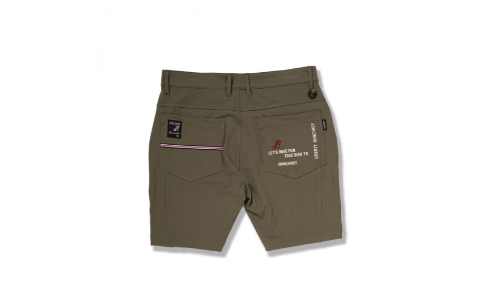 BUNCUREY　ゴルフウェア　ハーフパンツ（BM23SS-04-015）カーキ／サイズ3