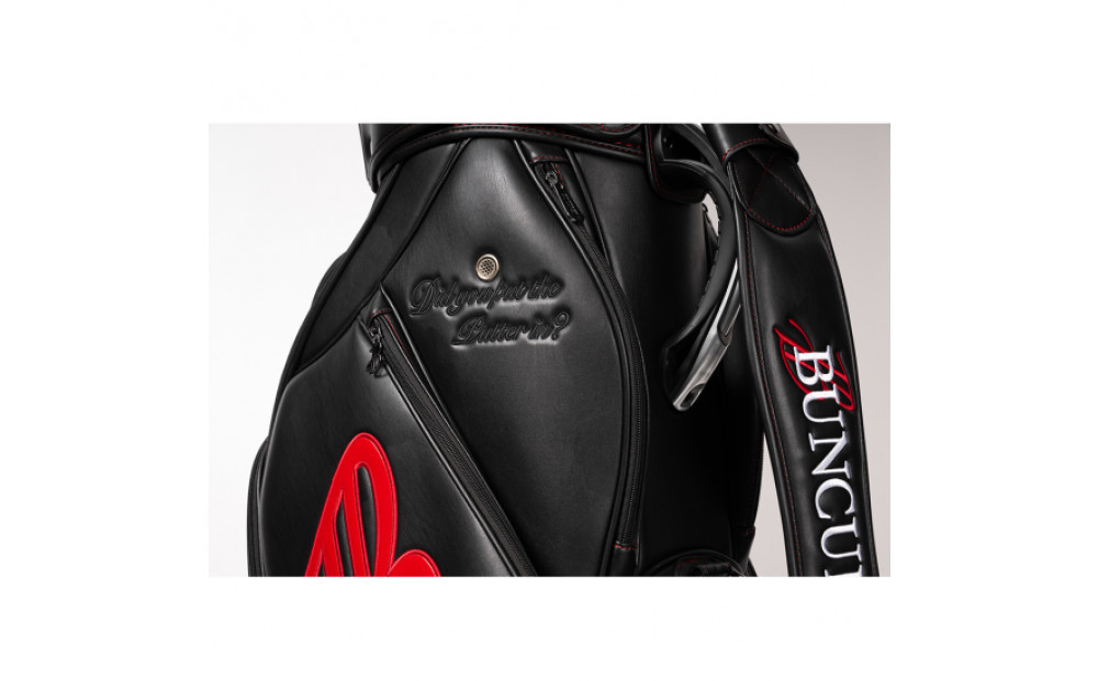 BUNCUREY　ツアー型キャディーバッグ（BM23SS-16-024）〈ホワイト〉