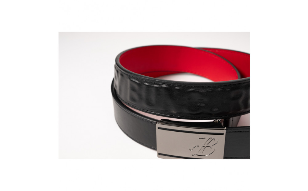 BUNCUREY　ローラーバックルベルト（BM23SS-08-023）〈ホワイト〉