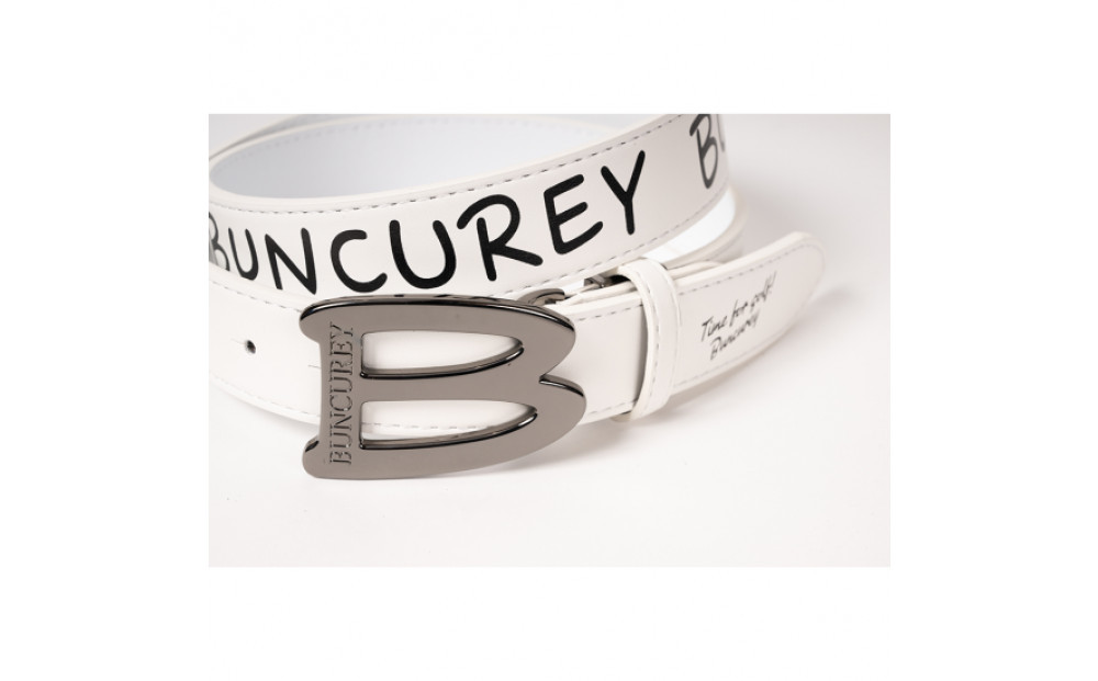 BUNCUREY　ロゴPTベルト（BM23SS-08-021）〈ブラック〉