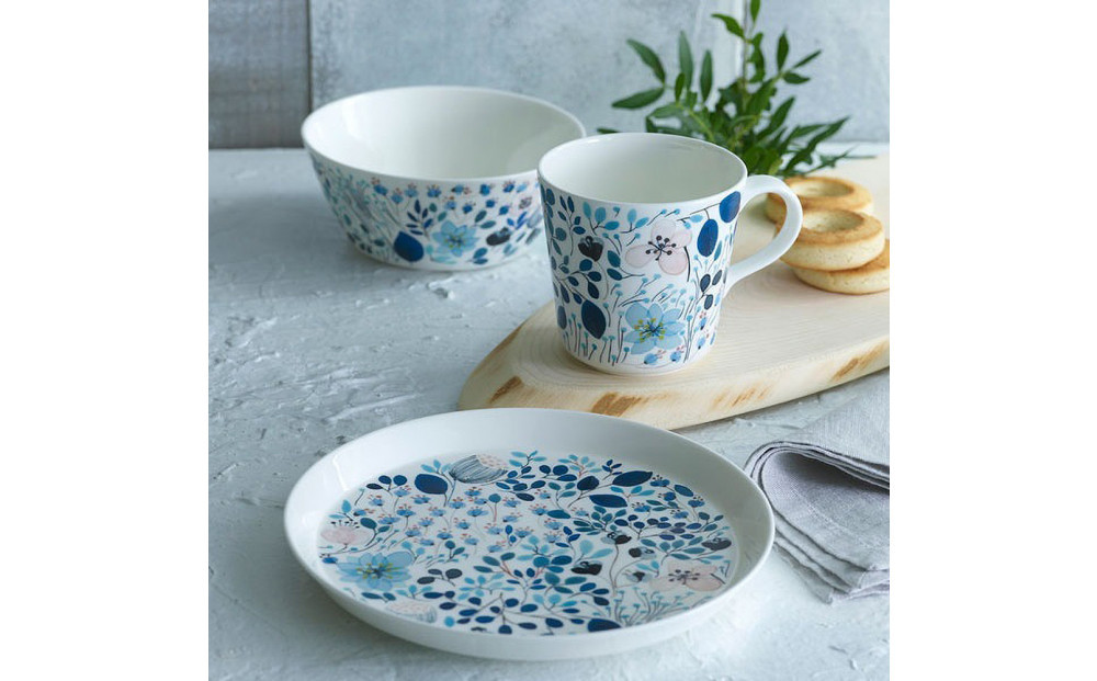 ナルミ アンナエミリア ボウル(フロストガーデン) 14cm 52189-3555P