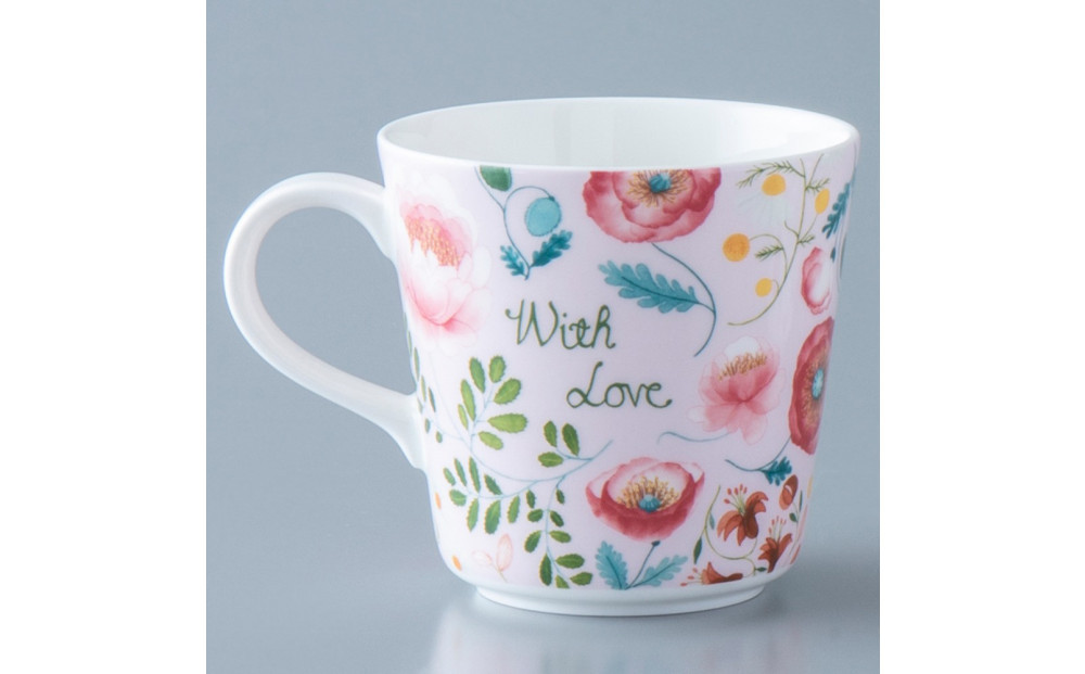 ナルミ アンナエミリア マグカップ(With Love) 340cc 52542-2923P