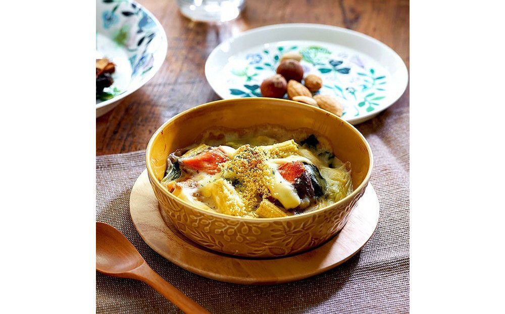 ナルミ アンナエミリア グラタン皿(アンバー) 15cm 41681-3915