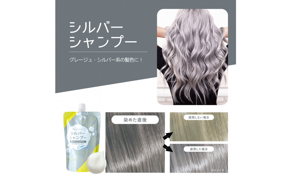 Tottimo! カラーシャンプー　シルバー　500ml
