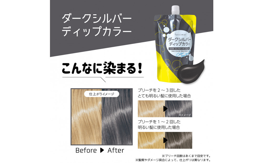 Tottimo! ディップカラー　ダークシルバー　500g