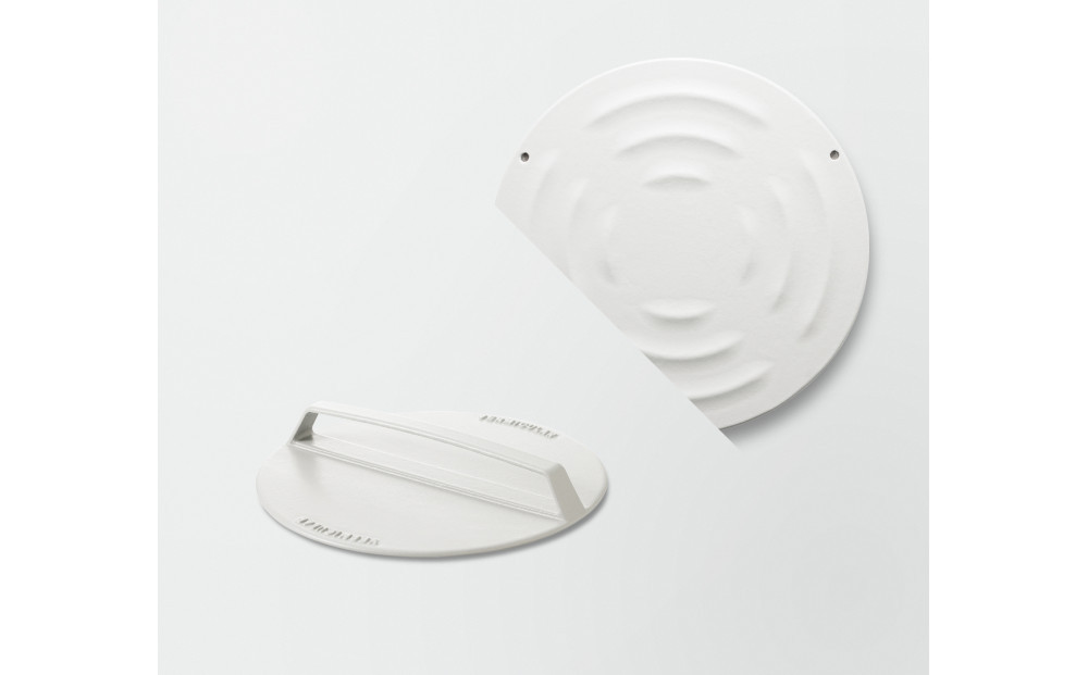 VERMICULAR YUKIHIRA 18cm ＆ドロップリッド＆専用ステンレスリッド（シーソルトホワイト） | 鍋 なべ 雪平鍋 調理器具 キッチン用品 VERMICULAR 鋳物ホーロー鍋 片手鍋 日本製 ガス火 ガス IH IH対応 和食 煮込み みそ汁 高級 おしゃれ ギフト プレゼント 人気 おすすめ 送料無料