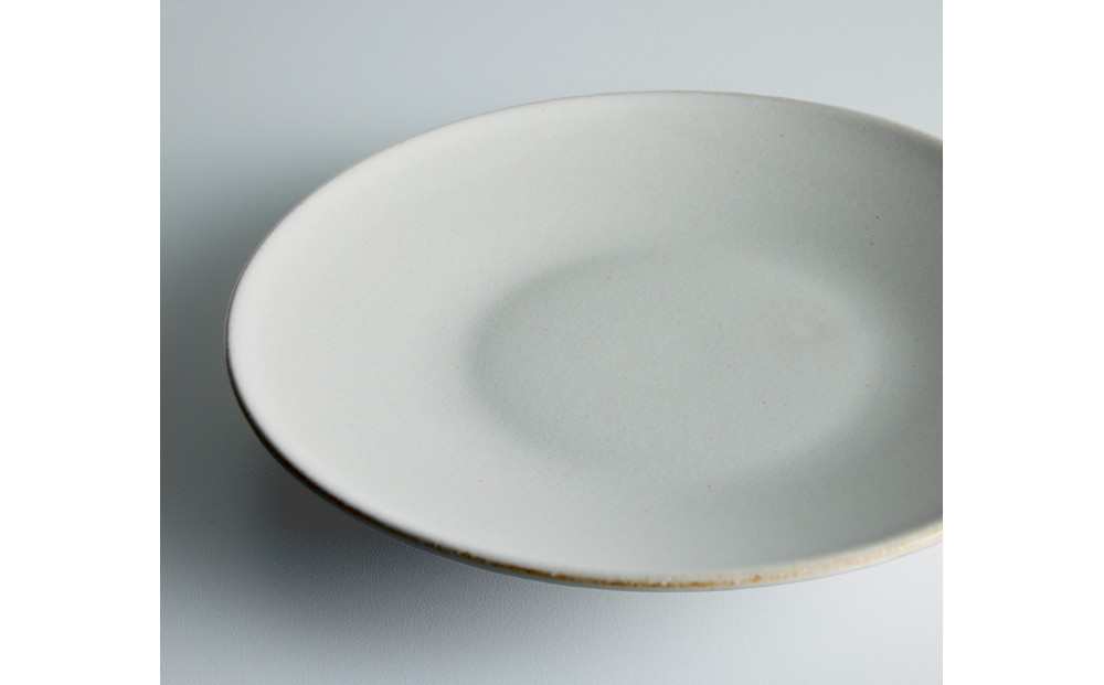 Tableware Flat Plateペアセット24cm 乳白