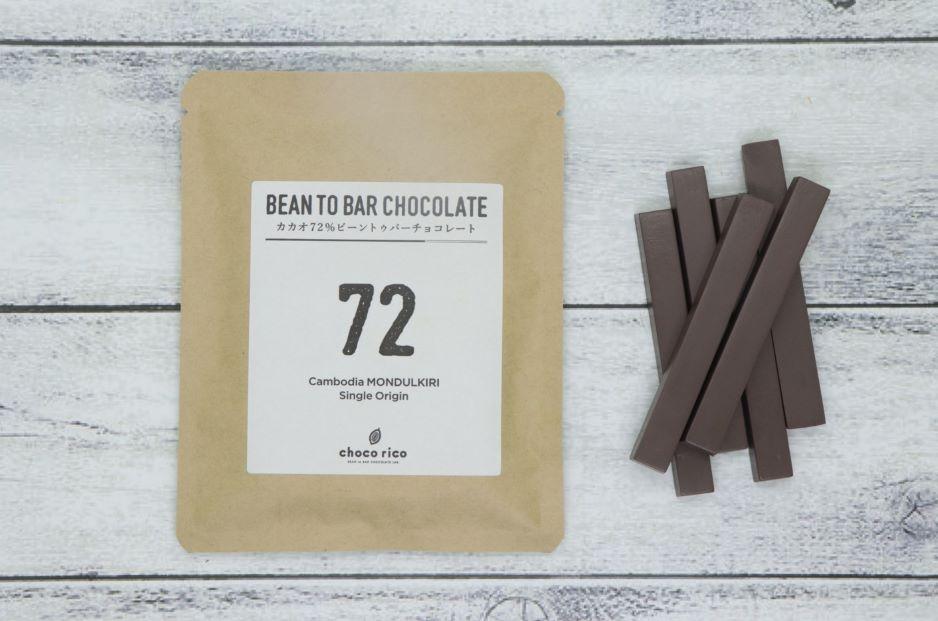 Bean to Barチョコ（バー）ミルクとビターの定番2種セット　chocorico