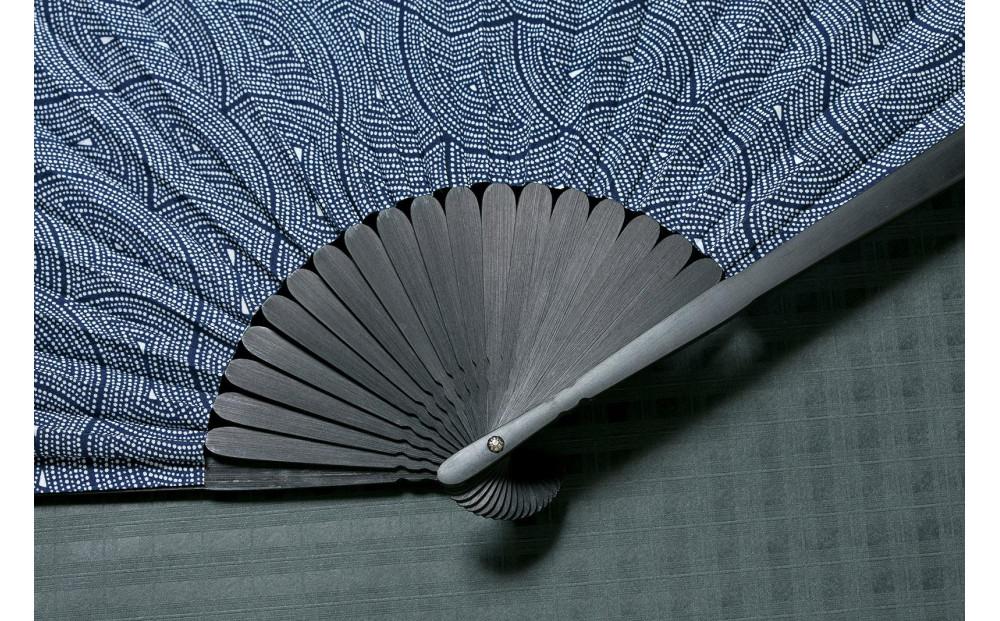 名古屋友禅扇子 分銅と扇