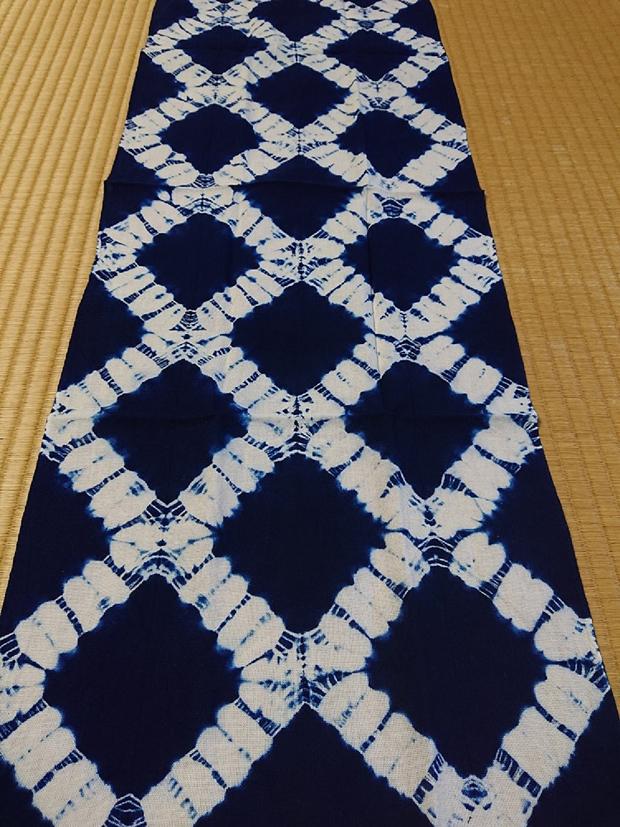 日本遺産選定記念　なまこ壁柄　手ぬぐい