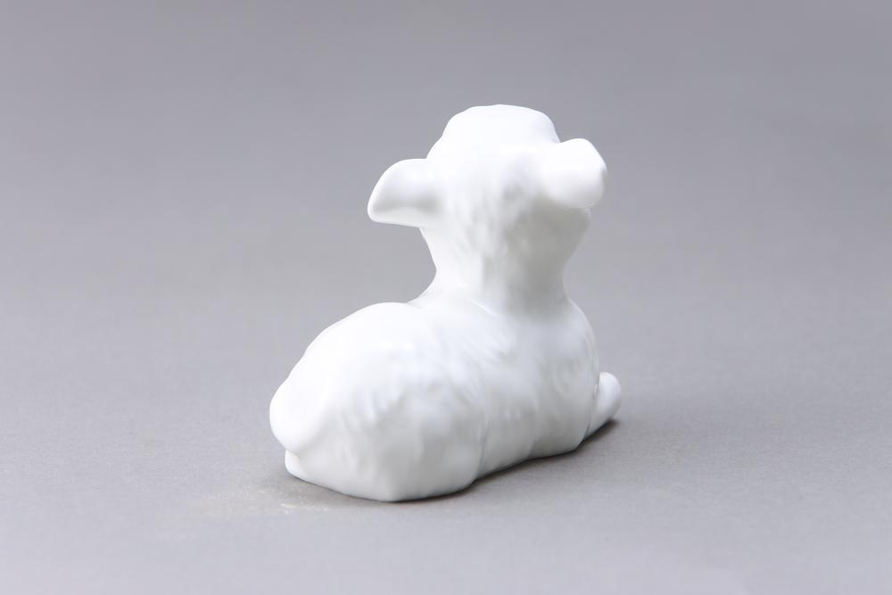 ノリタケの森オリジナル　干支ベビーヒツジ　M018　K041