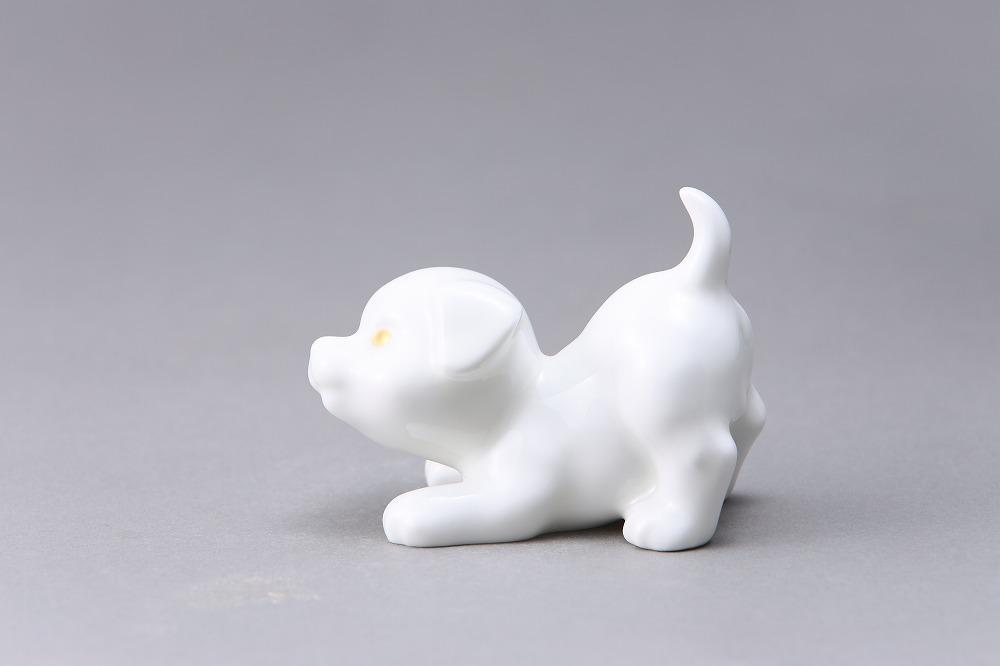 ノリタケの森オリジナル　干支ベビーイヌ　M032　K078