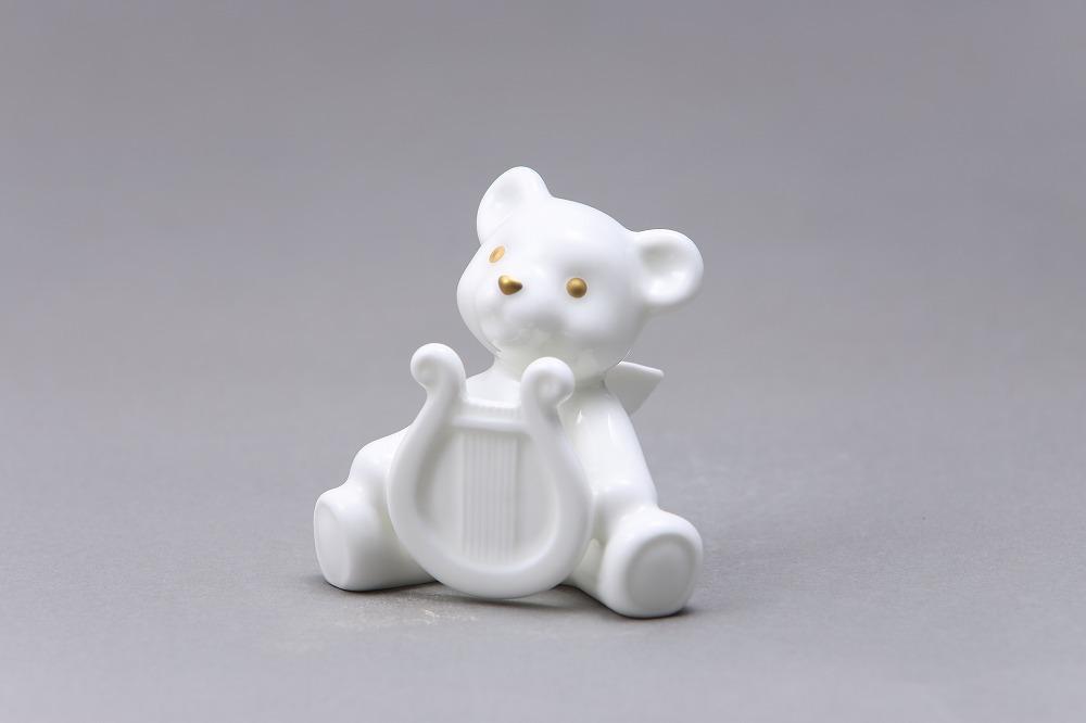 ノリタケの森ベアシリーズ　リングスタンドベア　M062　K177