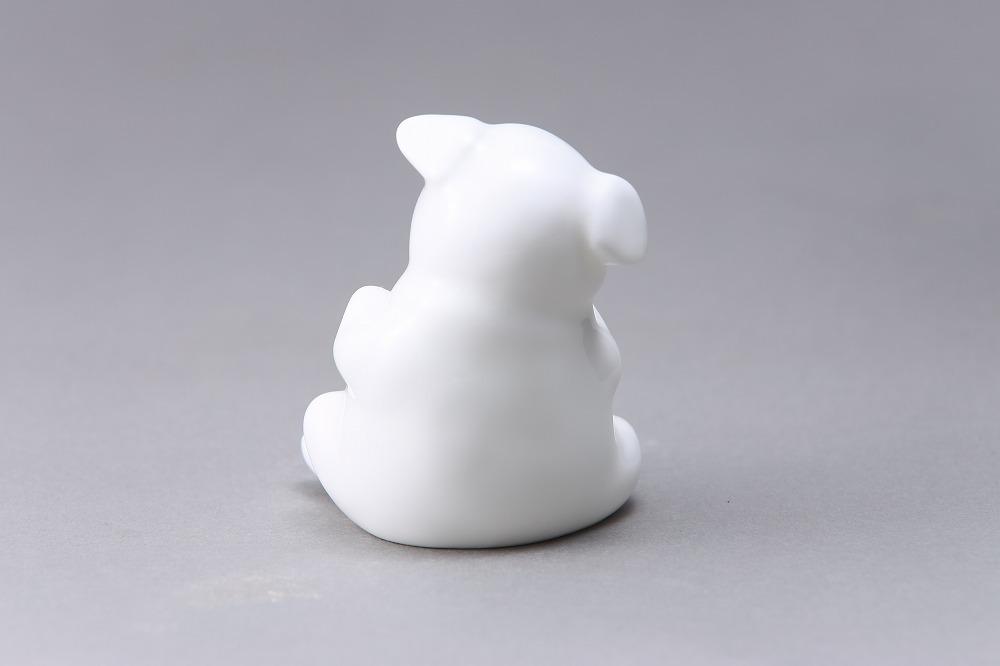 ノリタケの森フィギュア　幸せの子ブタ 立ちぶた　M063　K180