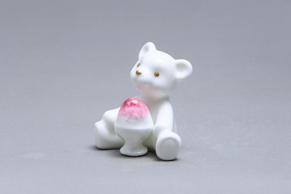 ノリタケの森ベアシリーズ　かき氷ベア　M044　K136