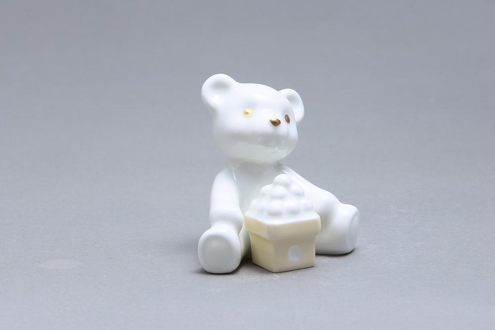 ノリタケの森ベアシリーズ　月見ベア　M036　K086