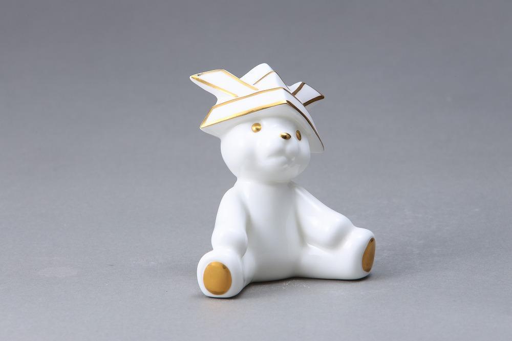 ノリタケの森ベアシリーズ　兜ベア　M013　K023