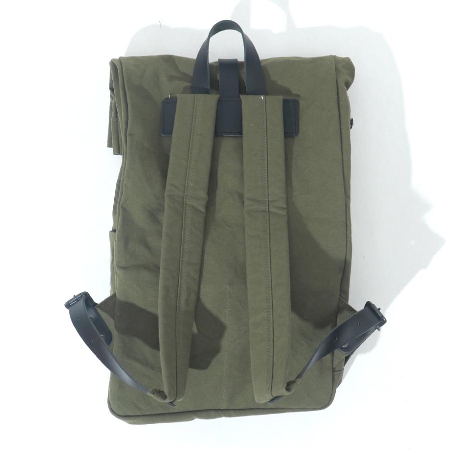 【黒】米軍帆布で作ったロールバックパック
