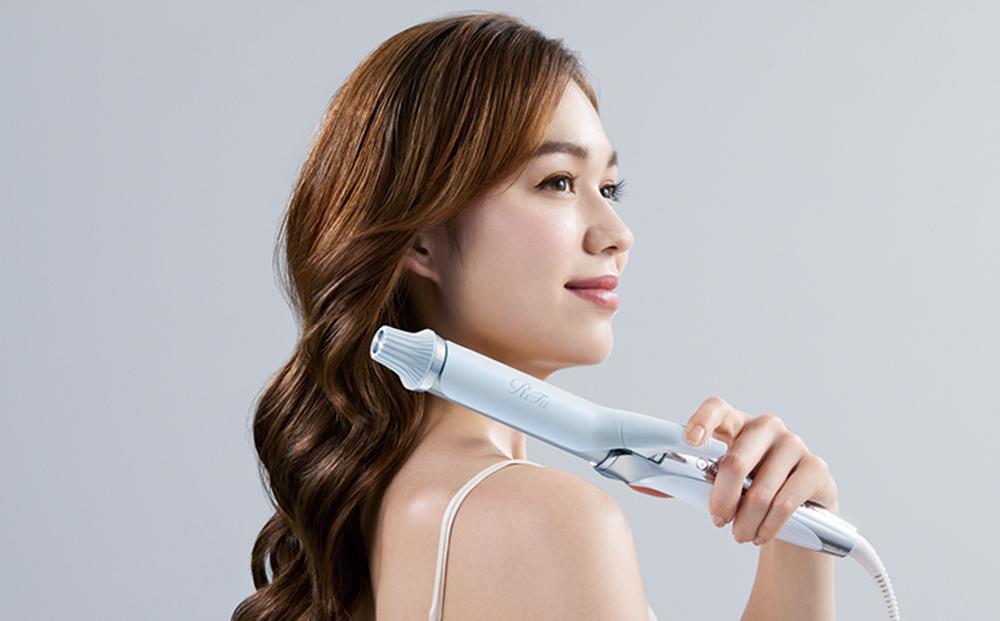 ReFa CURL IRON PRO19【ブラック】| リファ カールアイロン プロ コテ 海外対応 ヘアアイロン コテ プレゼント ギフト 1年保証 美容師 ヘアケア スタイリング ダメージケア 艶 傷まない  人気 おすすめ 愛知県 名古屋市