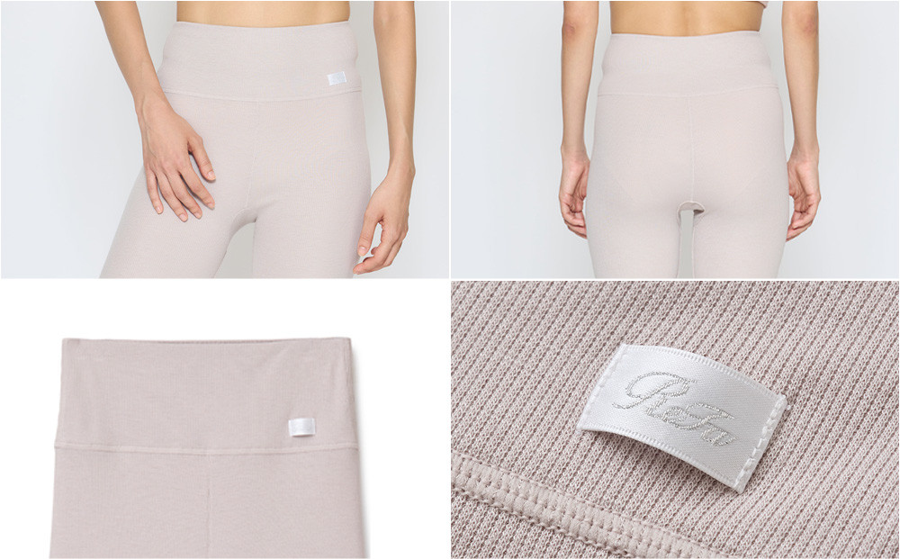 【ベージュ LLサイズ】リファ バイタルテック モイストリブ オーバーパンツ