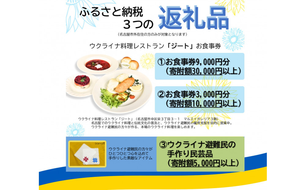 【ウクライナ避難民支援事業寄附金専用】【ふるさと納税の返礼品でウクライナ避難民を支援します】 ウクライナの伝統刺繍付コースター2枚セット (ウクライナ避難民がひとつひとつ手作りします)