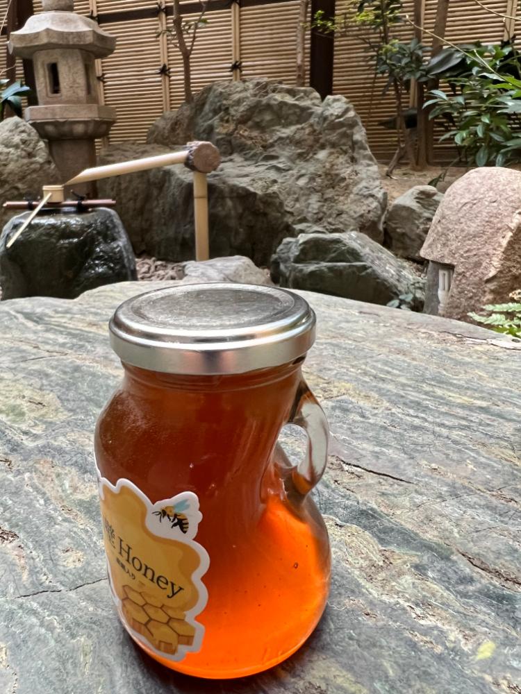 純度１００％日本蜜蜂のハチミツ「白壁ハニー」　２００ｇ×１本