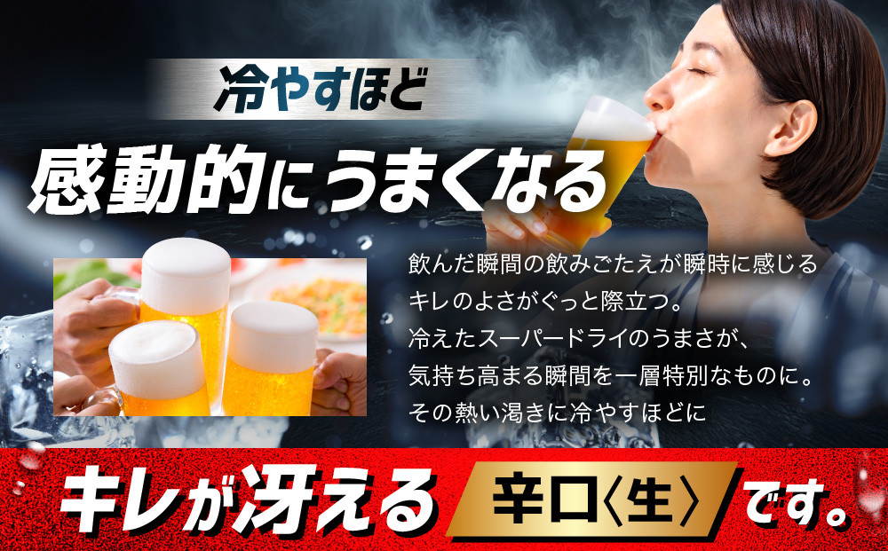 アサヒ　スーパードライ缶350ml×24本　