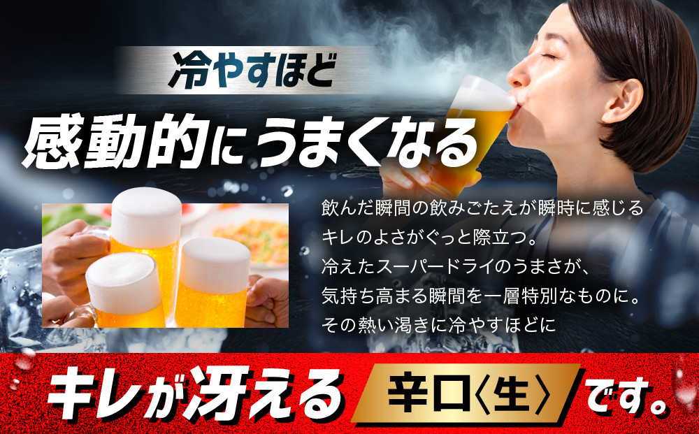 アサヒ　スーパードライ缶350ml×24本　2ケース