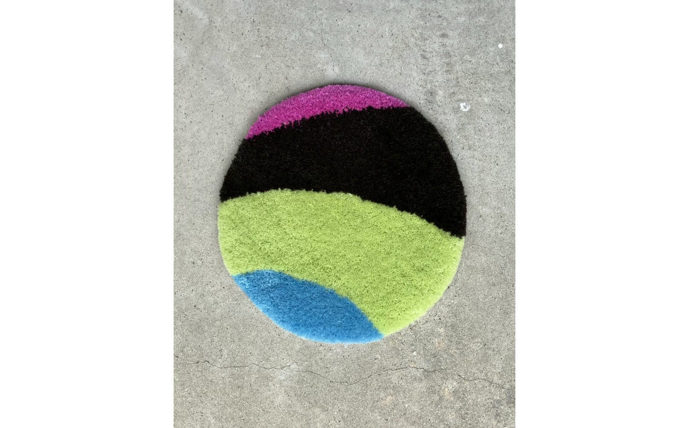 【オーダーメイド】タフティングでつくる世界に1つのオリジナルラグ小物　写真からデザインすることもできます！縦３０ｃｍ×横３０ｃｍ以下の作品