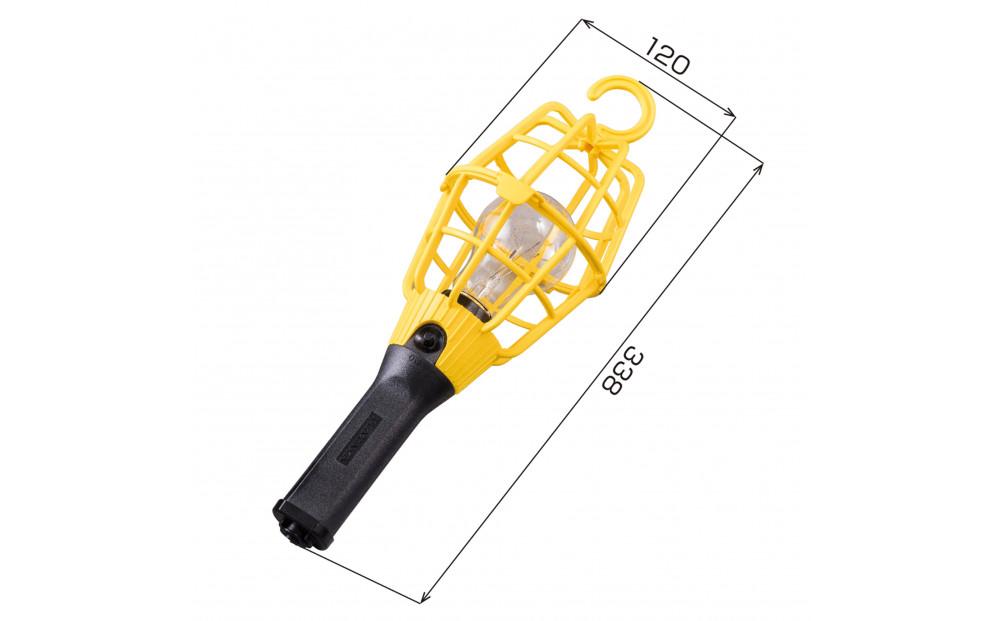 屋内用60W耐震電球付ホームハンドランプ ILI-5＜イエロー＞