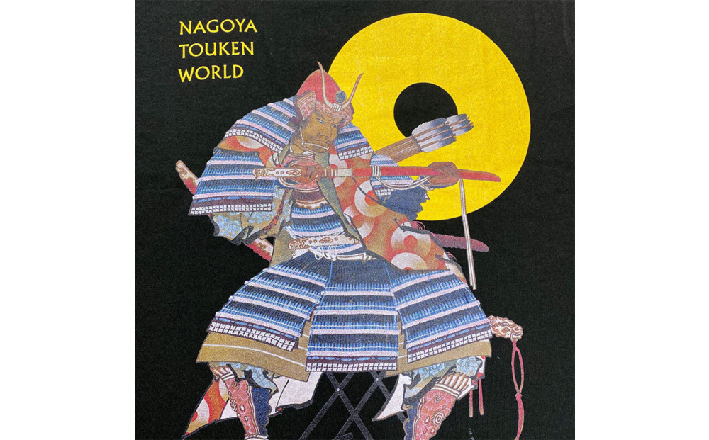 オリジナル【加藤清正Tシャツ】Mサイズ（ブラック）／名古屋刀剣博物館